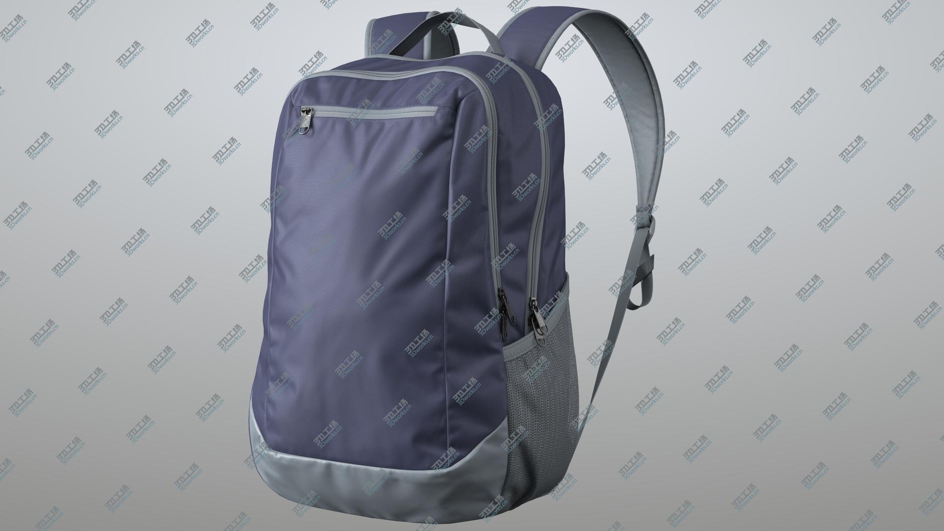 images/goods_img/2021040162/Backpack Blue Vray and PBR 3D model/1.jpg